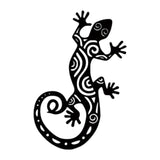 Maxbell Metal Gecko Wall Decor Home Decor Simple Ornament for Yard Living Room Fence