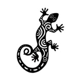 Maxbell Metal Gecko Wall Decor Home Decor Simple Ornament for Yard Living Room Fence