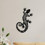 Maxbell Metal Gecko Wall Decor Home Decor Simple Ornament for Yard Living Room Fence