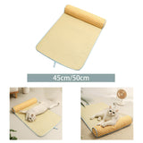 Maxbell Pets Dog Cooling Mat Cooling Pad Soft Pet Sleeping Mat for Puppy Beds Kitten M