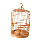 Maxbell Parrot Birdcage Hanging Pet House Dometop Cage for Macaw Canary African Grey