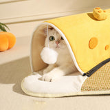 Maxbell Cat Tunnel Bed Washable Warm Pet Cooling Mat for Small Medium Large Cat Rest