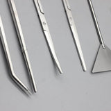 Maxbell Aquascaping Tools Kit Fish Tank Maintenance Scissors for Aquarium Clean
