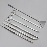 Maxbell Aquascaping Tools Kit Fish Tank Maintenance Scissors for Aquarium Clean