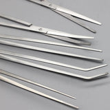 Maxbell Aquascaping Tools Kit Fish Tank Maintenance Scissors for Aquarium Clean
