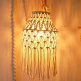 Maxbell Macrame Lampshade Nordic Lamp Shade for Farmhouse Kitchen Island and Living Room