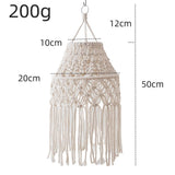 Maxbell Macrame Lampshade Nordic Lamp Shade for Farmhouse Kitchen Island and Living Room