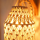 Maxbell Macrame Lampshade Nordic Lamp Shade for Farmhouse Kitchen Island and Living Room