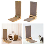 Maxbell Cat Scratchers Protect Your Furniture Home Decor Sturdy Cat Scratching Board rounded corners