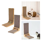 Maxbell Cat Scratchers Protect Your Furniture Home Decor Sturdy Cat Scratching Board rounded corners