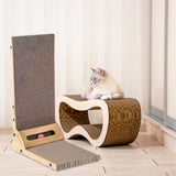 Maxbell Cat Scratchers Protect Your Furniture Home Decor Sturdy Cat Scratching Board square corners