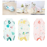 Maxbell Cat Recovery Suit Cat Bodysuit for Male and Female Dogs Kitten Cats and Dogs Pink S
