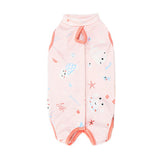 Maxbell Cat Recovery Suit Cat Bodysuit for Male and Female Dogs Kitten Cats and Dogs Pink M