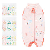 Maxbell Cat Recovery Suit Cat Bodysuit for Male and Female Dogs Kitten Cats and Dogs Pink L