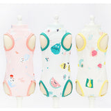 Maxbell Cat Recovery Suit Cat Bodysuit for Male and Female Dogs Kitten Cats and Dogs yellow L