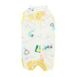 Maxbell Cat Recovery Suit Cat Bodysuit for Male and Female Dogs Kitten Cats and Dogs yellow L