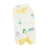 Maxbell Cat Recovery Suit Cat Bodysuit for Male and Female Dogs Kitten Cats and Dogs Yellow and Xl