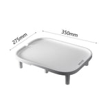 Maxbell Raised Puppy Feeder Stand Cat Water Bowl Dispenser Stand Sturdy Cat Bowl Stand