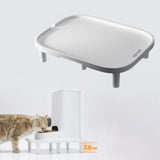 Maxbell Raised Puppy Feeder Stand Cat Water Bowl Dispenser Stand Sturdy Cat Bowl Stand
