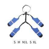 Maxbell Dog Suspender Boots Paw Protectors with Auxiliary Strap for Outdoor Pets Gift L