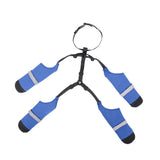 Maxbell Dog Suspender Boots Paw Protectors with Auxiliary Strap for Outdoor Pets Gift L