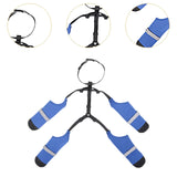 Maxbell Dog Suspender Boots Paw Protectors with Auxiliary Strap for Outdoor Pets Gift L