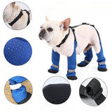 Maxbell Dog Suspender Boots Paw Protectors with Auxiliary Strap for Outdoor Pets Gift XL