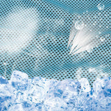 Maxbell Dog Cooling Bandana Instant Chill Out Neck Wrap for Traveling Fishing Hiking S