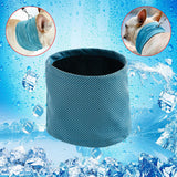 Maxbell Dog Cooling Bandana Instant Chill Out Neck Wrap for Traveling Fishing Hiking S