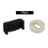 Maxbell 15x Pet Fountain Filter Pet Drinking Pet Water Fountain Pets Fountain Filter black