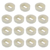 Maxbell 15x Pet Fountain Filter Pet Drinking Pet Water Fountain Pets Fountain Filter white
