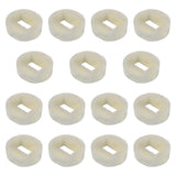 Maxbell 15x Pet Fountain Filter Pet Drinking Pet Water Fountain Pets Fountain Filter white