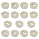 Maxbell 15x Pet Fountain Filter Pet Drinking Pet Water Fountain Pets Fountain Filter white