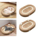 Maxbell Cat Scratching Board Thickened for Indoor Cats Grinding Claw Carpet Training Without Ears