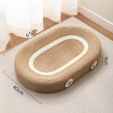 Maxbell Cat Scratching Board Thickened for Indoor Cats Grinding Claw Carpet Training Without Ears