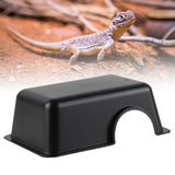 Maxbell Reptile Hide Box Ventilated Shelter Reptile Hideout for Gecko Spiders Snake S