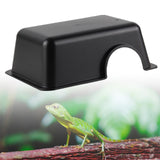 Maxbell Reptile Hide Box Ventilated Shelter Reptile Hideout for Gecko Spiders Snake S