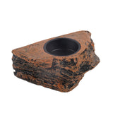 Maxbell Reptile Magnetic Feeder Ledge Reptile Food Dish for Animals Lizard Reptisoil Single Bowl