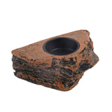 Maxbell Reptile Magnetic Feeder Ledge Reptile Food Dish for Animals Lizard Reptisoil Single Bowl