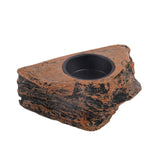 Maxbell Reptile Magnetic Feeder Ledge Reptile Food Dish for Animals Lizard Reptisoil Single Bowl