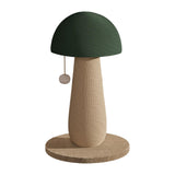 Maxbell Cat Scratch Post Cat Interactive Toy with Ball Grind Claw Sisal Scratch Post mushroom