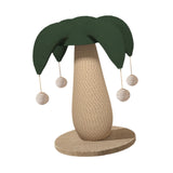 Maxbell Cat Scratch Post Cat Interactive Toy with Ball Grind Claw Sisal Scratch Post clown hat