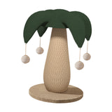 Maxbell Cat Scratch Post Cat Interactive Toy with Ball Grind Claw Sisal Scratch Post clown hat