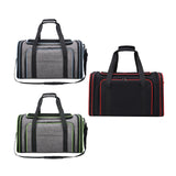 Maxbell Cat Carrier Bag Shoulder Bag Puppy Carrier for Traveling Camping Outdoor Use Gray Blue