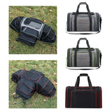 Maxbell Cat Carrier Bag Shoulder Bag Puppy Carrier for Traveling Camping Outdoor Use Gray Blue