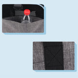 Maxbell Cat Carrier Bag Shoulder Bag Puppy Carrier for Traveling Camping Outdoor Use Gray Blue