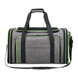 Maxbell Cat Carrier Bag Shoulder Bag Puppy Carrier for Traveling Camping Outdoor Use Gray Green