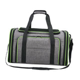 Maxbell Cat Carrier Bag Shoulder Bag Puppy Carrier for Traveling Camping Outdoor Use Gray Green