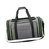 Maxbell Cat Carrier Bag Shoulder Bag Puppy Carrier for Traveling Camping Outdoor Use Gray Green