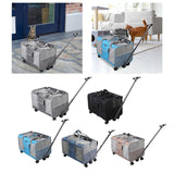 Maxbell Pet Carrier with Wheels Portable Foldable Pet Travel Bag for Puppy Cats Dogs Gray